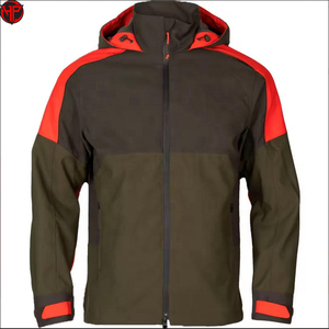 Veste de chasse fonctionnelle et durable, veste isolée pour temps froid, veste de chasse imperméable camouflage - Product Image 1