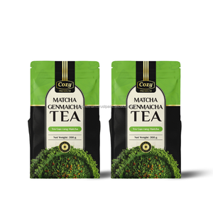 Té Matcha Genmaicha de Fábrica, Polvo de Matcha Natural Puro con Arroz Tostado, Bolsas de 200g, Marca Premium Cozy - Product Image 2