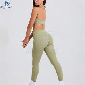 Ensemble de sport pour femmes en promotion : soutien-gorge de sport et leggings taille haute, tenue de fitness et yoga, ensemble de vêtements de sport de haute qualité - Product Image 4