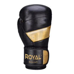 Gants de boxe en cuir professionnels pour adultes, pour les compétitions et l'entraînement aux arts martiaux - Product Image 1