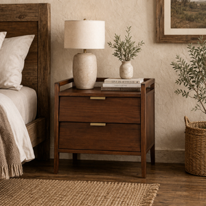 Best Seller Solid Wood Nightstand Vintage Style Wooden Bedroom Furniture For Hotel Oak/<b>Pine</b>/Acacia Solid Wood Vietnam - Product Image 6