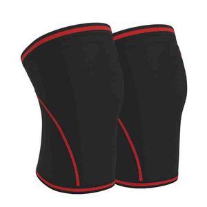 Genouillères de compression rembourrées en néoprène à demi-manches pour hommes, séchage rapide, idéales pour l'hiver, la gym, la course et l'haltérophilie (paire) - Product Image 5