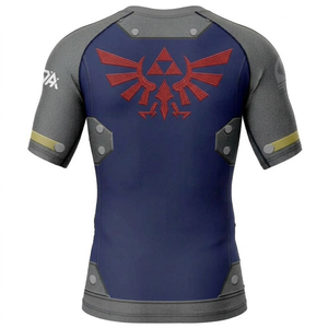 Wholesale Sublimation Rash Guard <b>Women</b> Short Sleeve UV Protection <b>Swim</b> <b>Shirts</b> Quick Dry Surfing Diving Beach Yoga Gym Activewear - Product Image 3