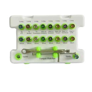 Kit de tournevis et clé dynamométrique FIDA International en acier inoxydable pour implants dentaires, réutilisable - Product Image 2