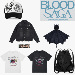 # 2 ENHYPEN world tour [BLOOD SAGA] Merch K-Pop Livre électronique (CD) Papier Plastique Langue coréenne Tous âges BW-155 KR - Product Image 1