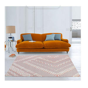 Offre Spéciale motif géométrique coton tissé tapis tissé à la main tapis de zone de tissage plat pour décor scandinave dans la chambre ou le salon - Product Image 2