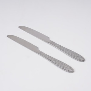 Couteaux à steak minimalistes en acier inoxydable avec manche poli miroir, résistants à la rouille, ensemble de couverts - Product Image 1
