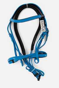 Bridon pour cheval en PVC robuste 100 % imperméable avec rênes à poignée en caoutchouc et boucles en acier inoxydable – Bridon en PVC personnalisé - Product Image 5