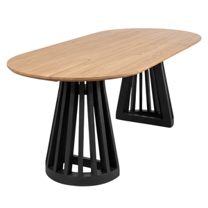 Grandes tables rondes en teck massif, écologiques, durables, idéales pour les grands rassemblements à un prix économique - Product Image 5