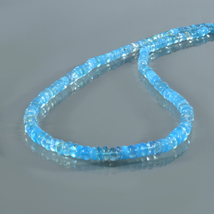 Paraiba Ethopian <b>Opal</b> Beaded <b>Necklace</b> Dainty Apatite Choker Boho Summer Jewelry Gemstone Gift Layering Beach <b>Necklace</b> - Product Image 3