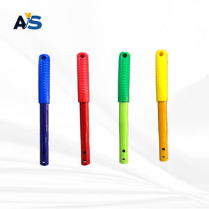 Manche télescopique en métal réglable de 120 cm, jetable, quatre couleurs, poignée antidérapante, écologique, pour le nettoyage domestique - Product Image 3