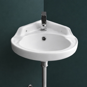 Grifo de Esquina BREVA, Forma Triangular, Monomando, Cromado, Certificado NSF, Capacidad de 12L, Desagüe Moderno para Fregadero de Piedra, 5 Años de Garantía - Product Image 3
