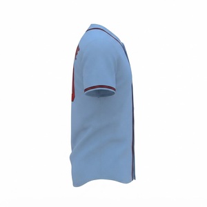 Uniforme de Béisbol Personalizado para Niñas, con Bordado de Canadá y Estados Unidos, en Poliéster con Rayas Finas, Jersey Blanco y Negro - Product Image 5