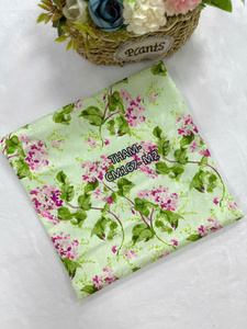 Tissu satiné 100 % polyester imprimé floral Viet Thang, respirant, léger, tissé, largeur personnalisable 150/160 cm, pour la maison - Product Image 6