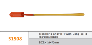 พลั่วตักดินด้ามยาว แข็งแรงทนทาน ทำจากเหล็ก สำหรับขุดดิน - Product Image 3