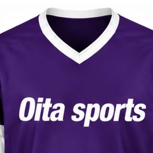 Maillot de hockey sur glace violet pour hommes, chemise de sport en Polyester à manches longues, vêtements de performance pour entraînement et match en équipe - Product Image 3
