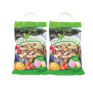 Caramelos Masticables con Sabor a Frutas Que Huong, Bolsa de 600g con Piezas de Gomitas Multicolores - Product Image 3
