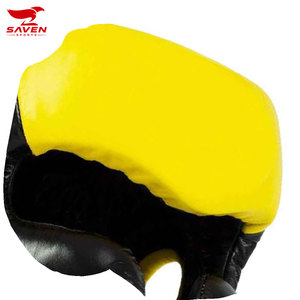 Protection de la tête, casque d'arts martiaux, casque de boxe, casque de sparring en cuir, casque d'entraînement de boxe, protections de tête pour la boxe - Product Image 6