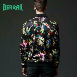 2021 Pearly Newest Fashion Mens Bomber Jackets Spring and Autumn Casual Sport Jackets Stand Collar Long Sleeve Sweater Coats - Product Image 3