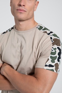 Stylish Casual Summer Men's Performance <b>Tech</b> Custom Logo Printed Breathable Quick Dry 100% Cotton Loose-Fit <b>Shorts</b> & T-Shirt Set - Product Image 5