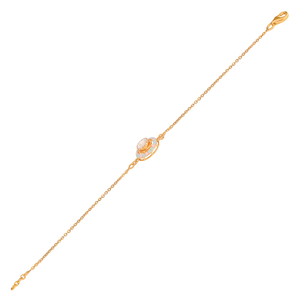 Bracelet en diamants Polki multicolores élégant, inspiré du style Polki, avec des détails de pierres vibrantes - Product Image 5