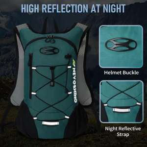 กระเป๋าจักรยานแบบออฟโรด OEM 2026 ขายส่งจากโรงงาน กระเป๋าเป้สะพายหลังกันน้ำสำหรับเดินป่า พร้อมถุงน้ำ - Product Image 6