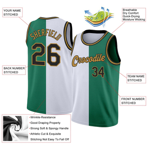 Maillots de basket-ball de haute qualité pour clubs sportifs, respirants, personnalisés, sublimation, réversibles, pour adultes, vente en gros - Product Image 4