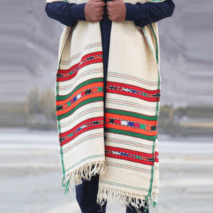 Men Traditional Classic Winter <b>Shawl</b> Soft Warm Woven Fabric Comfortable Elegant Wrap Premium Mens Clothing - Product Image 3