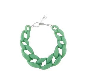 Collar con Colgante de Resina con Diseño de Olas del Océano, Joyería Artística Hecha a Mano, Accesorio de Moda Inspirado en la Playa para Mujer - Product Image 1