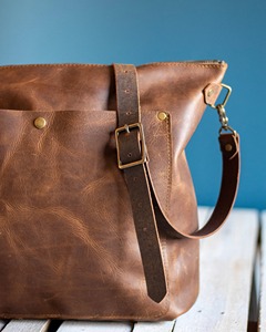 Leather Tote Bag Women Luxury Fashion Shoulder Purse Large Capacity Daily Handbag Office Work Travel Carrying Bag - Product Image 4