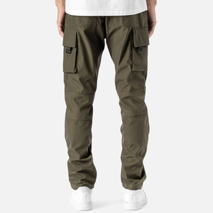 Men Tactical <b>Cargo</b> Pants Elastic Waist Quick Dry Breathable Pocket Casual <b>Work</b> Pants Straight Fit Winter Outdoor Hiking Trouser - Product Image 5