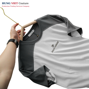 T-shirt surdimensionné 100% coton décontracté pour hommes Street Wear Drop Blank Heavyweight Long Length Short Sleeves Knitted Fabric - Product Image 2