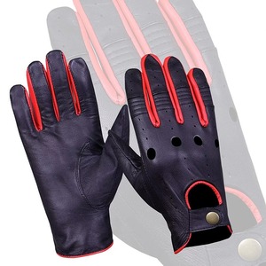 Fashion Genuine Leather Deerskin Pattern <b>Driving</b> <b>Gloves</b> Outdoor Unisex Cycling Motorbike Leather Driver <b>Gloves</b> with Lining - Product Image 6