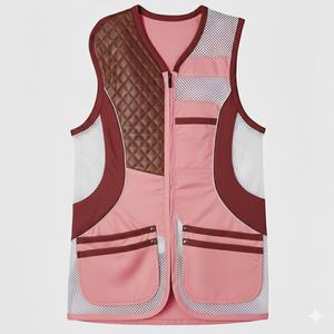 Gilet de chasse en maille haute qualité, personnalisable, pour la chasse en forêt, durable, couleur/taille/logo personnalisables, unisexe - Product Image 4