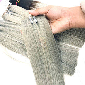 ผมต่อแบบตรงผมทรงตรงชาวเวียดนามมัดผมสองชั้นแบบ100% - Product Image 2