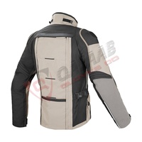 Veste textile Cordura de course de moto de couleur rose imperméable noire pour femmes sur mesure Vestes cargo de moto protégées CE