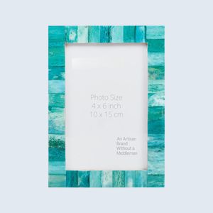 กรอบรูปฝังกระดูกแบบสั่งทำพิเศษ |   ของตกแต่งบ้านหรูหราทำมือ - Product Image 1