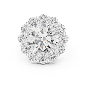 Hermoso Anillo de Diseño en Oro Rosa de 14k con Diamante Cultivado en Laboratorio de Corte Brillante Redondo - Product Image 6