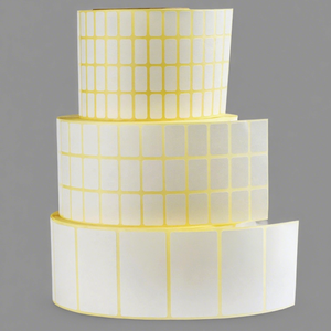 Voile auto-adhésif 100X150 couleur 80 par 60 Mm 12*22Mm 40X30 30X30 2*1 étiquette thermique directe - Product Image 2