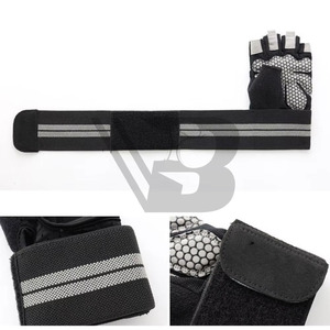 Custom Fitness Workout Men Women Custom Logo Non <b>Slip</b> Training Exercise Sports <b>Half</b> Finger Gym Gloves Wholesale Rate Oem - Product Image 6