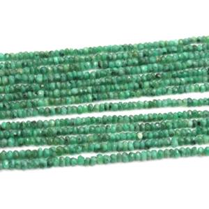 ลูกปัดมรกตธรรมชาติทรงกลมเจียระไนขนาด 3.5-4.5 มม. คุณภาพสูง สีเขียวสดใส สำหรับทำเครื่องประดับ ความยาว 16 นิ้ว ขายดี - Product Image 5