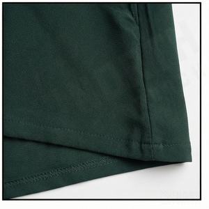 Nueva Abaya de Lujo Personalizada de Poliéster Satinado con Cuello en V, Adornada con Cuentas, Ligera, Estilo Kaftán, Vestido de Gala Esencial de Longitud Completa con Sujetador Incorporado - Product Image 6