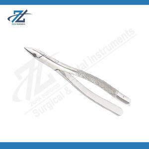 Forceps d'extraction dentaire n° 101 pour bicuspides supérieurs et inférieurs, dents laitières, instrument d'extraction en acier inoxydable, fabriqué au Pakistan - Product Image 5