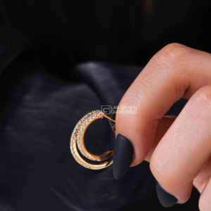 Pendientes de Diamantes Cultivados en Laboratorio con Corte Brillante Redondo de Plata de Ley S925 de Lujo, 66 Piezas de Joyería de Diamantes Sintéticos para Mujer, Regalo de Boda - Product Image 5