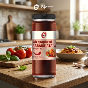 Authentic Italian Style Spicy Arrabbiata Pasta <b>Sauce</b> with Korean Spices 220g | Ready-to-Use | 12 Months Shelf Life | O'food - Product Image 1