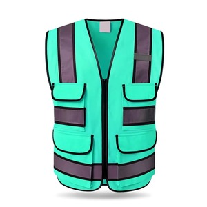 Fabrication en usine de gilets de sécurité de style unique, vêtements de travail de protection anti-boulochage, dernière version du gilet de sécurité. - Product Image 2