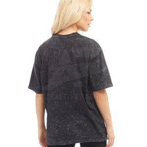 Nueva Camiseta para Mujer con Lavado Ácido, Hecha en Pakistán, de Primera Calidad, Cómoda y de Corte Holgado - Product Image 5