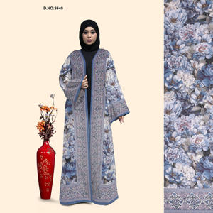 Abaya Cardigan en Chiffon Doux de Qualité Export, Design Moderne et Élégant, Confortable et Léger, Disponible à la Vente - Product Image 3