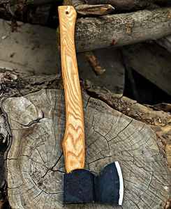 ขวานไวกิ้งเหล็กกล้าคาร์บอนคุณภาพสูง ผลิตด้วยมือตามสั่ง โรงงานผลิต Palace LLC ราคาโรงงาน อเนกประสงค์ DIY อุตสาหกรรม - Product Image 4