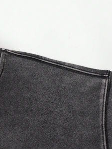 Wholesale 100% Cotton Men's Loose Pullover Sweater <b>American</b> Street Fashion 3D Pattern Camouflage Stand Collar Autumn Seasonality - Product Image 2